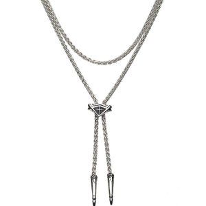 Rock Love Wonder Woman Lasso of Truth Necklace Silver Never Worn